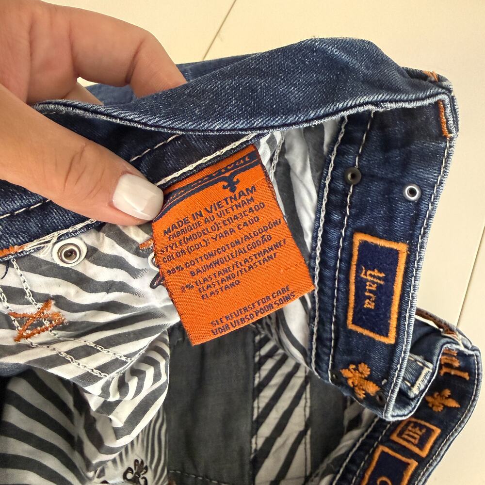 Rock Revival Yara Crop Low Rise Jeans Womens - 30 - Picture 7 of 9